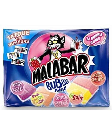 Malabar bubble mix 214g Envoi Rapide Et Soign e ( Prix Par Unit )
