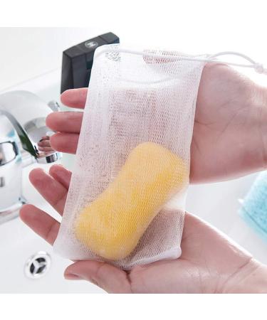 SUPVOX 10-Pack Soap Bags for Soap Remnants | Peeling & Massage | Ideal for Bath & Shower - Buy Online on GoSupps.com