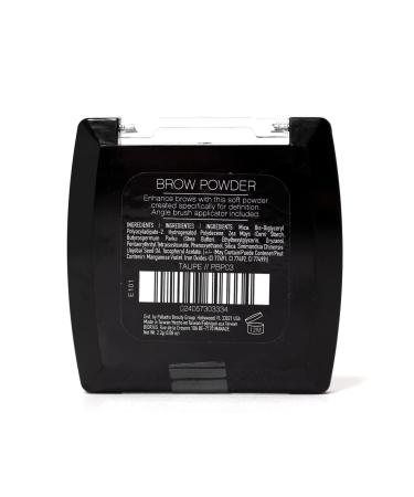 Palladio Brow Powder - Soft & Natural Eyebrow Enhancer with Jojoba Oil & Shea Butter - Buy Online on GoSupps.com