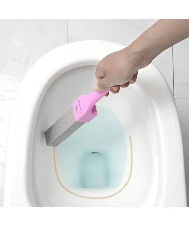 2Pcs Pumice Stick For Toilet Bowls Pumice Cleaning Stone Toilet Pumice Cleaning Stone With Handle Toilet Cleaner Toilet Rim Cleaning Brushes For Removing Stubborn Stains Limescale - Buy Online on GoSupps.com