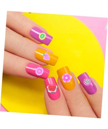 FOMIYES 15000 Pcs Fruit Slices Fruit Nail Decor Flower Nail Decorations Nail Art Charms Nail Sequin Decals Polymer Clay Beads Ornaments 3d Stickers Clay Flower Slice Flash Decorative Sheet - Buy Online on GoSupps.com