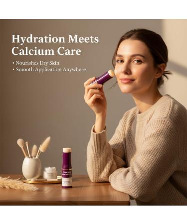 zowamap 2Pcs Calcium Volume Multi Balm Skincare Glow Multi Balm for Face Neck Anti Aging Firming Skincare Stick Moisture CalciumCollagen Stick for Face Eye Lip Neck Fine Lines - Buy Online on GoSupps.com