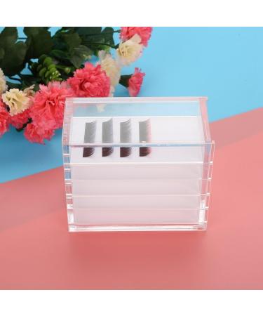 Buy 1 Piece Transparent 5-Layer Eyelash Storage Box - Ultimate False Eyelash Organizer for Travel & Home - Buy Online on GoSupps.com