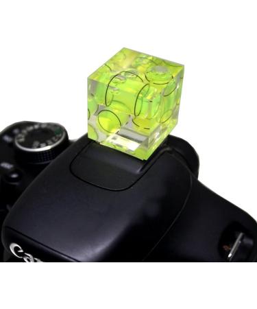 Camera Level Hot Shoe 3 Axis Bubble Spirit Level - Compatible with Nikon, Olympus, Pentax Cameras - Buy Online on GoSupps.com