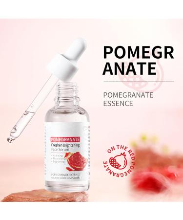 06 Pomegranate facial serum with hyaluronic acid for face 30 ml Brightening & Hydrating Facial Serum for Fine Lines antiaging serum suitable for all skin types antiaging - Buy Online on GoSupps.com
