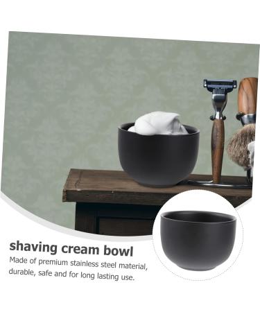Premium Minkissy Stainless Steel Shaving Soap Bowl | Ideal Shaving Accessories for Men | Durable Razor Shell for Perfect Lather - Buy Online on GoSupps.com