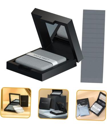 Ipetboom 4 Sets Oil Blotting Paper Oil Absorbing Tools Oil Control Films Oil Paper Face Facial Tool Anti-Shine Facial Paper Blotting Paper with Puff Clean Oil-Absorbing Film Sponge - Buy Online on GoSupps.com