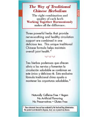 Bravo Tea Triple Joint Relief - Caffeine Free - 20 Tea Bags for Natural Pain Relief - Buy Online on GoSupps.com