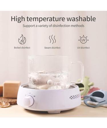 Bite Ring Baby Toys 2-Piece Dental Aid for 0-12 Months | Sensory Teething Gifts in Blue & Green - Buy Online on GoSupps.com