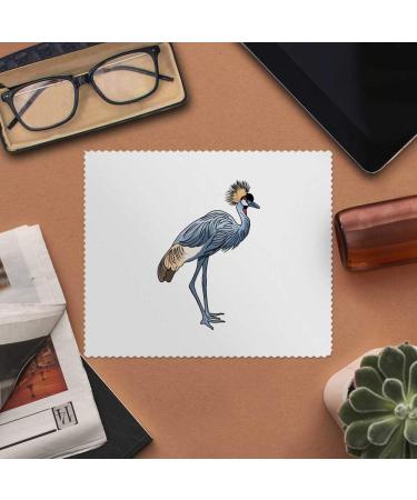 Buy 2 x Microfiber Cleaning Cloths Grey Crowned Crane - Eco-Friendly High Absorbency Ideal for Home & Travel - Fast International Shipping - Buy Online on GoSupps.com