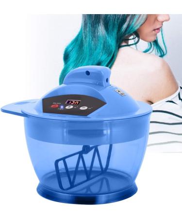 Electric Hair Coloring Bowl - Automatic Mixer Blender for Hair Dye Cream - Blue - Buy Online on GoSupps.com