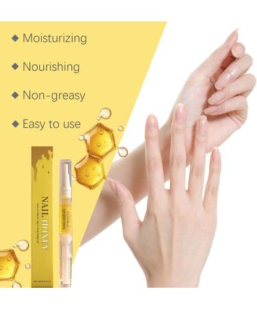 Huile Hydratante pour Ongles | Huile Fortifiante et de Croissance Portable | Renfor ateur pour Ongles Ab m s Soin Quotidien Domicile en Voyage de Jour comme de Nuit - Buy Online on GoSupps.com