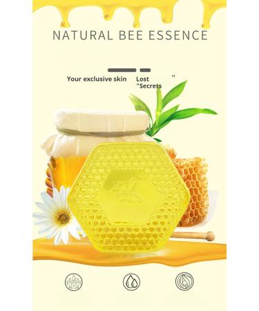 Handmade Honey Soap Bars - All-Natural Cleansing & Moisturizing for All Skin Types - 100G - Buy Online on GoSupps.com