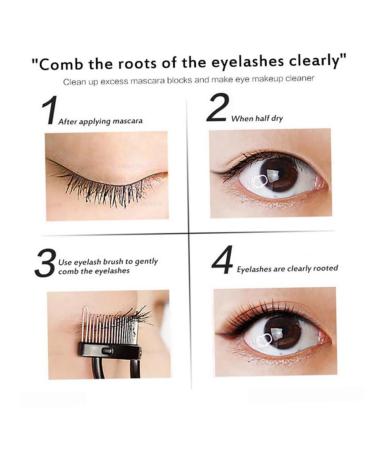 Buy Eyelash Brush Comb - Metal Lash Separator & Curler for Perfect Eyelash Makeup | International Shipping - Buy Online on GoSupps.com