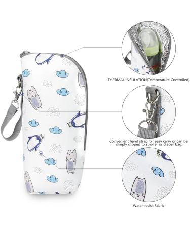 DZOZO Insulated Milk Bottle Bag - Portable Breastmilk Storage Tote | Thermal Bottle Warmer & Holder | Baby Feeding Carrier | Multicolor - Buy Online on GoSupps.com