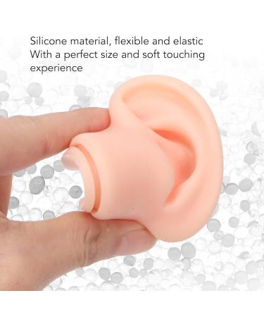 Human Ear Model Fittings Set - 3 Pairs Soft Silicone Ear Models for Piercing Exercise & Earring Display - Buy Online on GoSupps.com