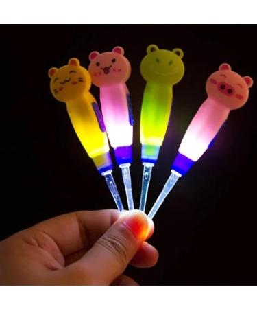 2 Pcs Cute Flashlight Earpick Earwax Cleaning and Removal Tools Light Led Earpick Wax for Adults and Children Ear Safe (Yellow Kitten Pink Bunny) - Buy Online on GoSupps.com