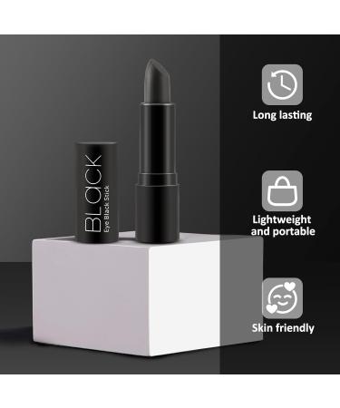 Boobeen Black Face Body Paint Stick | Waterproof Eye Black Stick for Sports Halloween & Cosplay Makeup - Buy Online on GoSupps.com