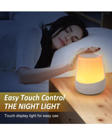 HKAI Baby Sound Machine - White Noise Night Light with 20 Soothing Sounds - Timer & Memory Function for Toddler Sleep Trainer - Perfect for Nursery, Kids & Toddler Bedroom - Buy Online on GoSupps.com