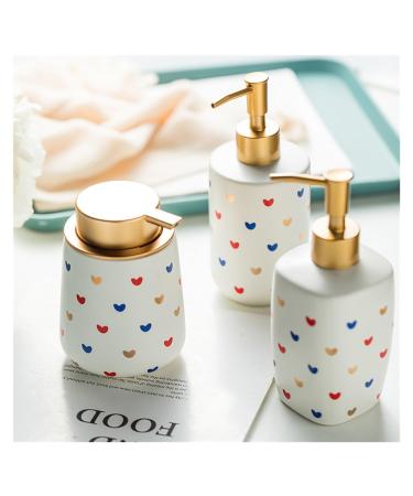 TEMKIN Fashion Ceramic Disinfectant Press Bottle (Size B) - Hand Sanitizer, Shampoo, Shower Gel, Conditioner - Disposable & Convenient - Buy Online on GoSupps.com