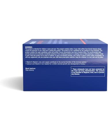 Orthomol Immun Junior C Plus - Mandarin | Immune Support for Kids - Buy Online on GoSupps.com