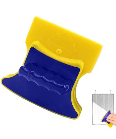 Magnetic Glass Wiper Double Sided Glass Cleaner | Magnetic Window Cleaner Home Window Glass Cleaning Tool with 1.5m Rope Fit for Glass 3-8mm Maidong Single Attribute