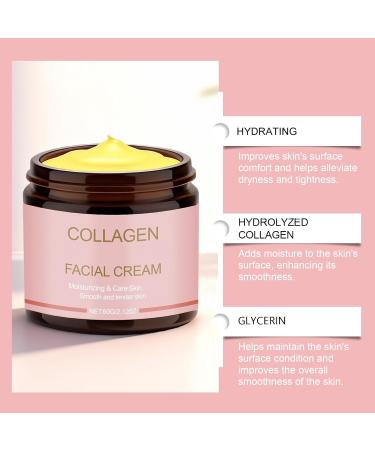 Cr me visage anti-rides hydratante anti- ge et raffermissante soin hydratant jour et nuit texture l g re convient tous les types de peau enrichie en collag ne et en essence lastifiante (1PCS) - Buy Online on GoSupps.com