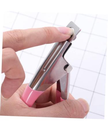 minkissy 2pcs Nail Tool Fingernail Clipper Manicure Scissors Metal Shears Nails Tools Acrylic Nail Manicure False Nail Tip Clipper Nail Art Scissors Nail Trimmer Nail File Pedicure Coffin mediumx2pcs Rosyx2pcs - Buy Online on GoSupps.com