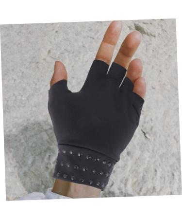 Mobestech 3 Pairs Magnetic Half Finger Work Gloves - Copper Anti-Gloves for Comfort & Protection | Ideal for Computer & Crafts - Buy Online on GoSupps.com
