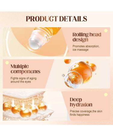 Vc Anti-Wrinkle Eye Essence Oil Lutein Eyes Essence Gel Firming Anti-Aging Improve Eyes Bags Dark Circles For Women Men (5Pcs C-030) C-030 0.4 ml (Lot de 20) - Buy Online on GoSupps.com