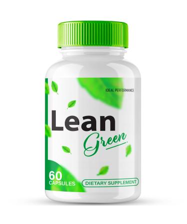 Lean Green Keto Capsules LeanGreen Advanced Formula Supplement Pills - Maximum Strength Lean Green All Natural Keto Pills LeanGreen Capsules Lean Green Pills Reviews (60 Capsules)