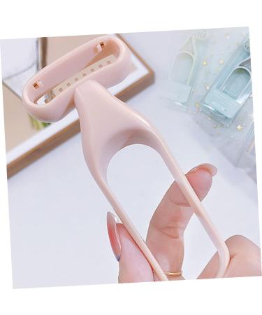 Angoily 6 StK Armpit Knives & Bikini Trimmer for Women | Facial Razor & Eyebrow Scraper | Pink Resin Beauty Tools - Buy Online on GoSupps.com