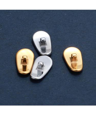 HEALLILY 10pcs Anti-Slip Glasses Nose Pads - Ceramic Nose Pads for Eyeglasses (1.4x0.7x0.5CM) - Durable & Comfortable Solution for Eyeglass Lenses - Buy Online on GoSupps.com