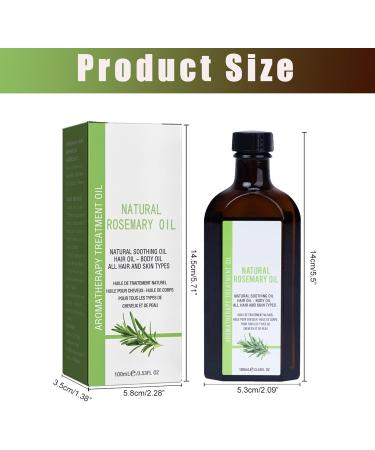 Rosemary Essential Oil Rosemary Hair Oil Rosemary Oil for Hair Hair Growth Oil Rosemary Hair Growth Oil Rosemary Oil for Hair Growth and Skin Care - Buy Online on GoSupps.com
