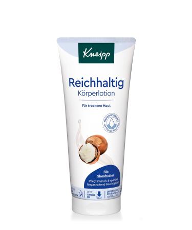 Kneipp Kneipp Rich Body Lotion - For dry skin - With organic shea butter - Absorbs quickly - 200 ml
