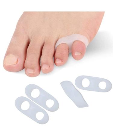 Jinlanshop Silicone Toe Spreader for Hallux Valgus & Hammer Toe Pain Relief 4 Toe Protection Solution - Buy Online on GoSupps.com