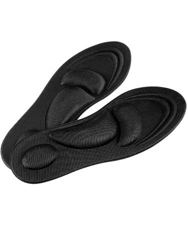 Memory Foam Orthotic Insoles for Flat Feet Arch Support - Men's Comfort Shoe Pad - Buy Online on GoSupps.com