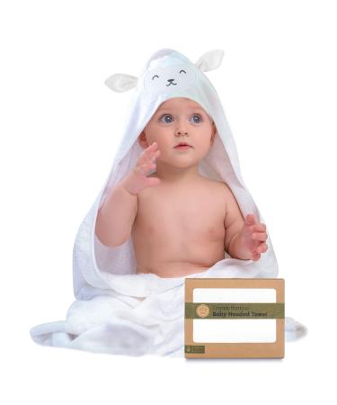 Baby Hooded Towel - Bamboo Baby Towel by KeaBabies - Organic Bamboo Towel - Infant Towels - Large Bamboo Hooded Towel - Baby Bath Towel with Hood for Girls, Babies, Newborn Boys, Toddler (Lamb) - Buy Online on GoSupps.com