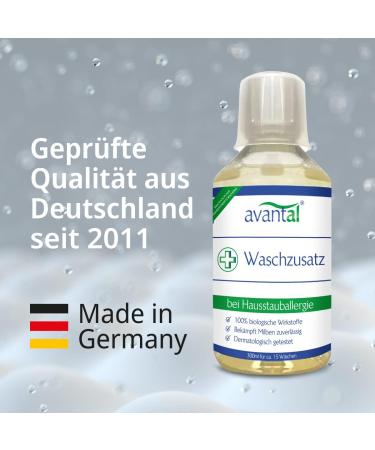 avantal Anti-Mite Detergent Additive | 2 x 300ml Double Pack | Effective Against Dust Mites | International Shipping - Buy Online on GoSupps.com