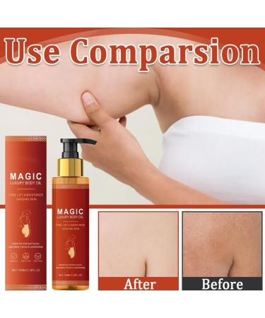 Teegxddy Magic Luxury Body Oil Glow Remedy Oil 2 pieces suitable for firming and hydrating the skin lifts sagging skin Magic Body Oil for all skin types - Buy Online on GoSupps.com