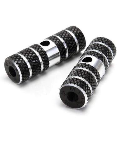Amotor 2Pcs Black Aluminum Alloy BMX Lead Foot Pegs - Buy Online on GoSupps.com