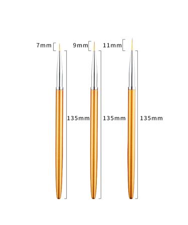 3-Piece Nail Art Set | Sculpture & Drawing Pens for DIY Manicure | Perfect for Home & Professional Use - Shop Now! - Buy Online on GoSupps.com