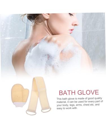 minkissy 1 Set Bath Towel Set Bath Sponge Bathing Sponge Shower Cleaning Scrubber Bath Shower Gloves Bath Cleaning Towel Beauty Sponges Beauty Kit Nubuck Cleaner Cleaning Cloth Sisal Body - Buy Online on GoSupps.com