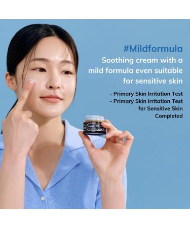 Dear Klairs Midnight Blue Calming Cream 30ml - Soothing Moisturizer for Sensitive Skin - Buy Online on GoSupps.com