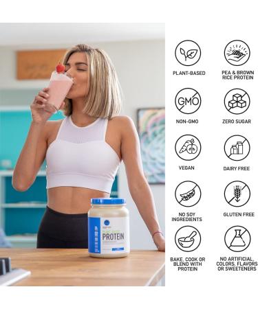 Isopure Vegan Protein Powder with Monk Fruit Sweetener - Organic Plant-Based Post Workout Recovery, Sugar-Free, Dairy-Free Pea Protein with Amino Acids - Chocolate Flavor, 22 Servings, 1.37 lb - Buy Online on GoSupps.com
