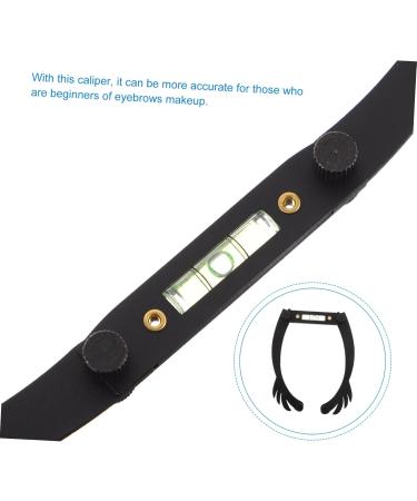 Healeved 5pcs Brow Mapping Eyebrow Measuring Ruler Brow Ruler Stencils Fold Eyebrow Line Aluminum Alloy - Buy Online on GoSupps.com