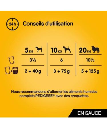 Pedigree Vital Protection - Freshness sachets for adult dogs with 4 flavors in sauce 12 meal sachets of 100g - Buy Online on GoSupps.com
