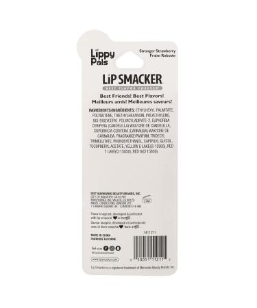 Buy Lip Smacker Christmas Holiday Lip Balm - Tiger Lippy Pal Stronger Strawberry - International Shipping - Buy Online on GoSupps.com
