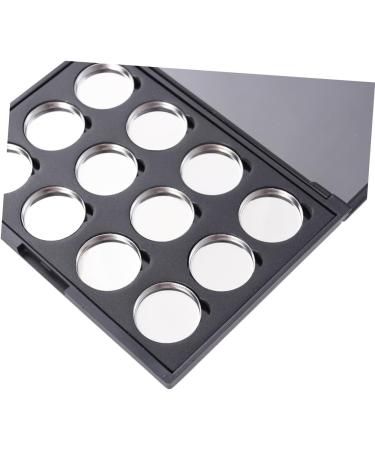 Buy Housoutil 2pcs Empty Makeup Palette - Travel Tray for Powder Eyeshadow | Magnetic Cosmetic Makeup Box - Buy Online on GoSupps.com