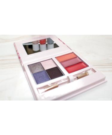 Mary Kay Into the Garden Color Compact 4 Eye Shadows 3 Lip Glosses 1 duel ended applicator